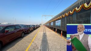 PM Inaugurates India S First Automobile In Plant Railway Siding Project