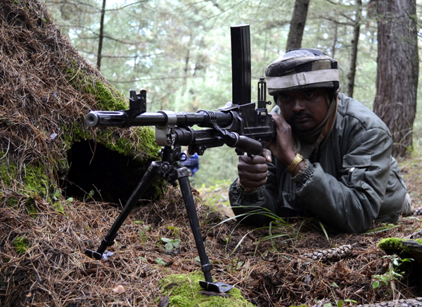 light machine gun of indian army