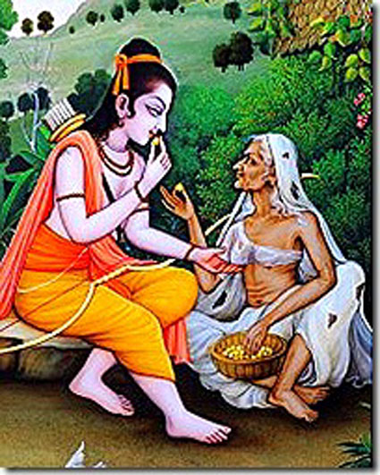 Shabri and Lord Rama
