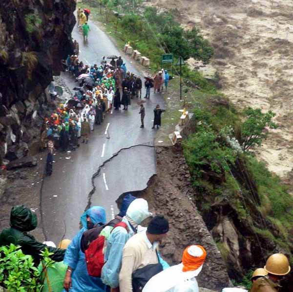 The incessant rains in Uttarakhand have resulted in stalling of the ''Char Dham'' yatra. The rains and landslides have damaged the roads at several places, leading to vehicles being stranded for hours. The State Government has therefore suspended the pilgrimage till July 22 to Yamunotri, Gangotri and Badrinath. The Kedarnath pilgrimage would remain suspended till July 23. (UNI)