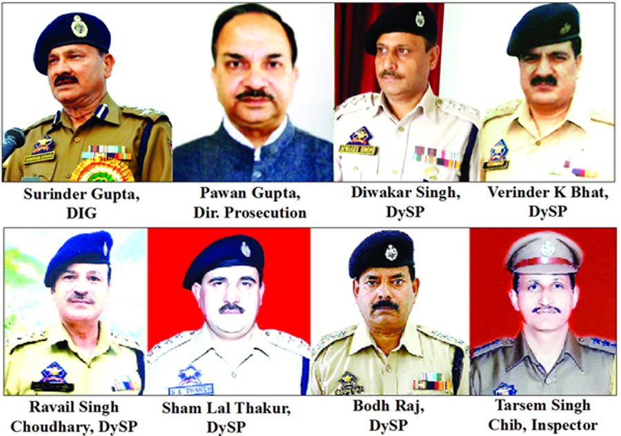32 police officers get Prez medals, 41 Sher-e-Kashmir - Daily Excelsior