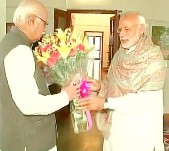 PM Greets Advani On Birthday, Describes Him As Inspiration - Jammu ...