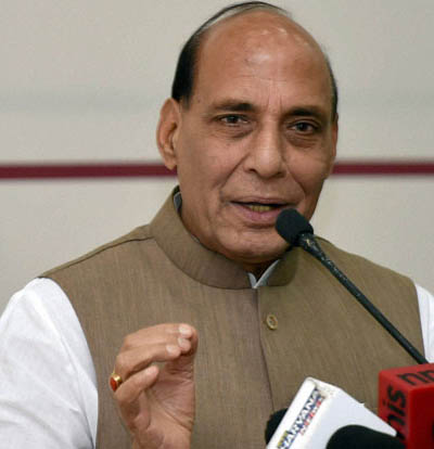 Rajnath for setting up intel units in paramilitary forces