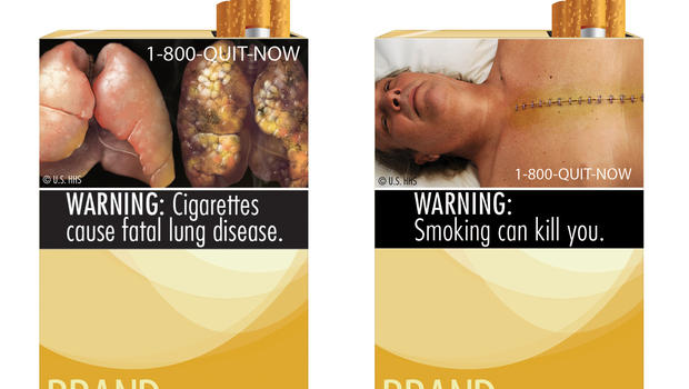 Graphic testimonial warning on tobacco products more effective