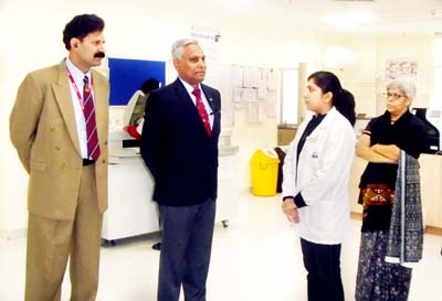 Brigadier Tathagat Chatterjee interacting with faculty of SMVDNSH at Kakryal.