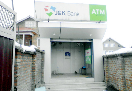 ATM stolen from Anantnag.