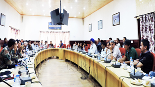 Telecom Consumer Outreach Programme being held by TRAI at Leh on Wednesday.