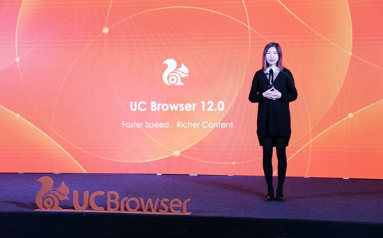Shallia Li, Head UC Browser launching new version for India market.