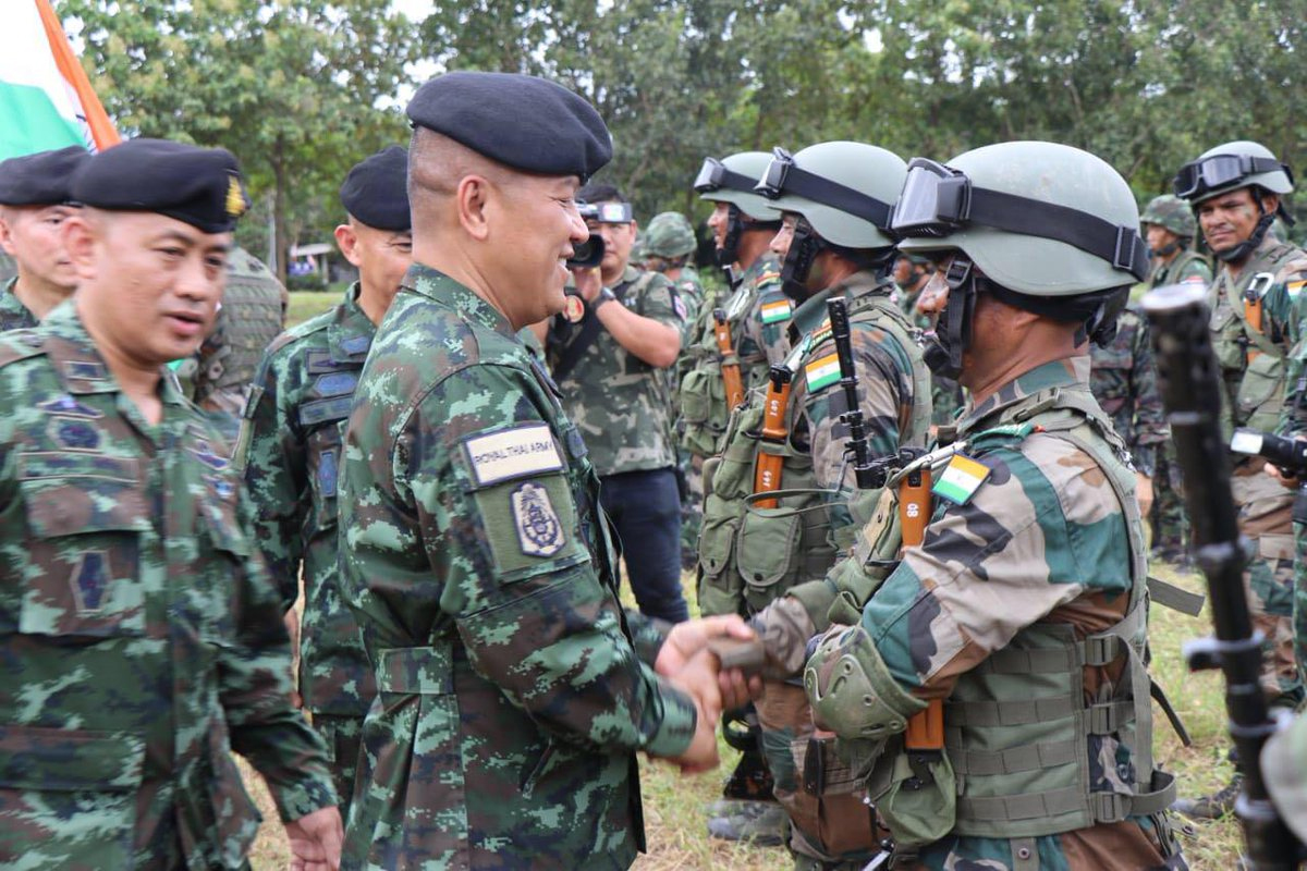 India, Thailand complete two-week-long 'Exercise Maitree' - Jammu ...