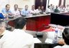 DDC Doda Simrandeep Singh chairing meeting to review the arrangements for Khelo India Games.