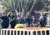 President, Ram Nath Kovind paying homage at the Samadhi of Mahatma Gandhi, on the occasion of Martyrs’ Day, at Rajghat, in Delhi on Wednesday.