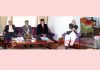 Governor Satya Pal Malik chairing the SAC meeting in Srinagar on Wednesday.