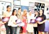 Participants of five day makeup summer camp organised by Shalz Medispa posing for a group photograph.