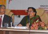 Chief Justice Gita Mittal addressing Judges and Lawyers during 3-day training programme on mediation on Thursday.