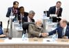 Prime Minister Narendra Modi at the 3rd Session of the G-20 Summit in Osaka, Japan on Saturday. (UNI)
