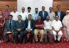 Members of J&K Joint Chamber at a meeting in Tashkent on Tuesday.
