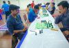 Players showing keen interest during a match of Jaiveer Singh FIDE Ratings Chess Tournament.