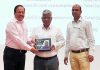 Ex-Vice President and Executive Director ACC and Ambuja Cements, Ankush N Pawar being felicitated by MIET.