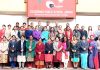 Participants of HoL teachers training work along with resource persons posing for a group photograph after the workshop in Jammu.