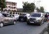 Traffic moves normally in Srinagar on Sunday. -Excelsior/Shakeel