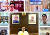 Union Minister Dr Jitendra Singh addressing a webinar with various clusters of Cane and Bamboo Technology Centre (CBTC), stake-holders and persons associated with Bamboo trade, on Friday.