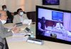 Chief Secretary J&K briefing Union Home Secretary via video conference on Thursday.