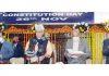 Lieutentant Governor Manoj Sinha and other dignitaries during Constitution Day function in Jammu on Thursday.