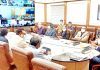 Principal Secretary to PM Dr P K Mishra reviewing implementation of PMDP projects on Thursday.