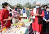 Lieutenant Governor Manoj Sinha during inaugural function of ‘Kisan Mela’ at SKUAST-J on Tuesday.