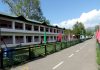 A deserted look of an educational institute in Srinagar on Wednesday. (UNI)