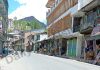 A view of lockdown in Kargil on Thursday. —Excelsior/Basharat Ladakhi
