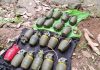19 grenades recovered in Surankote on Sunday.