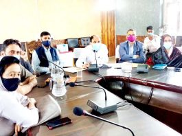 A view of DDC Anantnag meeting. -Excelsior/Sajad Dar