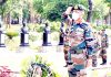 GOC White Knight Corps, Lt Gen Suchindra Kumar laying wreath at ‘Ashwamedh Shaurya Sthal’ at Nagrota Garrison in Northern Theatre area on Tuesday.