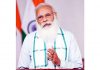 Prime Minister, Narendra Modi addressing the World Environment Day event, jointly organised by the Ministry of Petroleum & Natural Gas and the Ministry of Environment, Forest and Climate Change, through video conferencing, in New Delhi on Saturday.