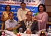 Office bearers of Rotary Club Jammu Tawi installing Raman Wazir as new President of the Club.