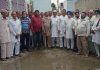 JKSAC members at a meeting in Suchetgarh block on Tuesday.
