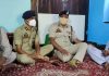 DGP during meeting with family of martyr.