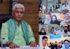 Lieutenant Governor Manoj Sinha interacting with students on Wednesday.