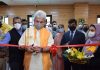 Lt Governor inaugurating modernized & upgraded Government Silk weaving factory at Rajbagh.