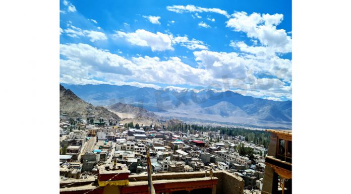A view of Leh city. —Excelsior/Rakesh