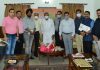 CCI delegation during meeting with MoS Finance Pankaj Choudhary in Jammu on Tuesday.