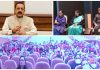 Union Minister Dr Jitendra Singh addressing 2000-Batch IAS/Civil Services officers at Lal Bahadur Shastri National Academy of Administration (LBSNAA) Mussoorie, on the occasion of Rashtriya Ekta Diwas marking the birth anniversary of Sardar Patel, on Sunday.