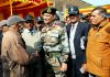 Northern Army Commander Lt Gen YK Joshi interacting with brave veterans.