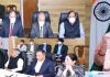 Lt Governor interacting with VCs of Universities in J&K.