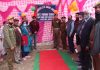 SSP Reasi and others on the occassion of dedicating Govt School to the name of martyr SPO.