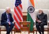Senator John Cornyn along with a United States Congressional Delegation meeting Prime Minister Narendra Modi, in New Delhi on Saturday. (UNI)