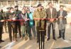 SSP, Mumtaz Ahmad inaugurating the Christmas Cup in presence of former Ranji player, Rajesh Gill and others at Doda.