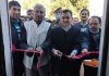 SDM Dudu PS Chib, flanked by others, inaugurating new weaving centre at Latti in Udhampur on Tuesday.