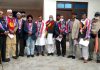 Apni Party leaders during a meeting with its ST Wing at Barjani in Bari Brahmana on Saturday.